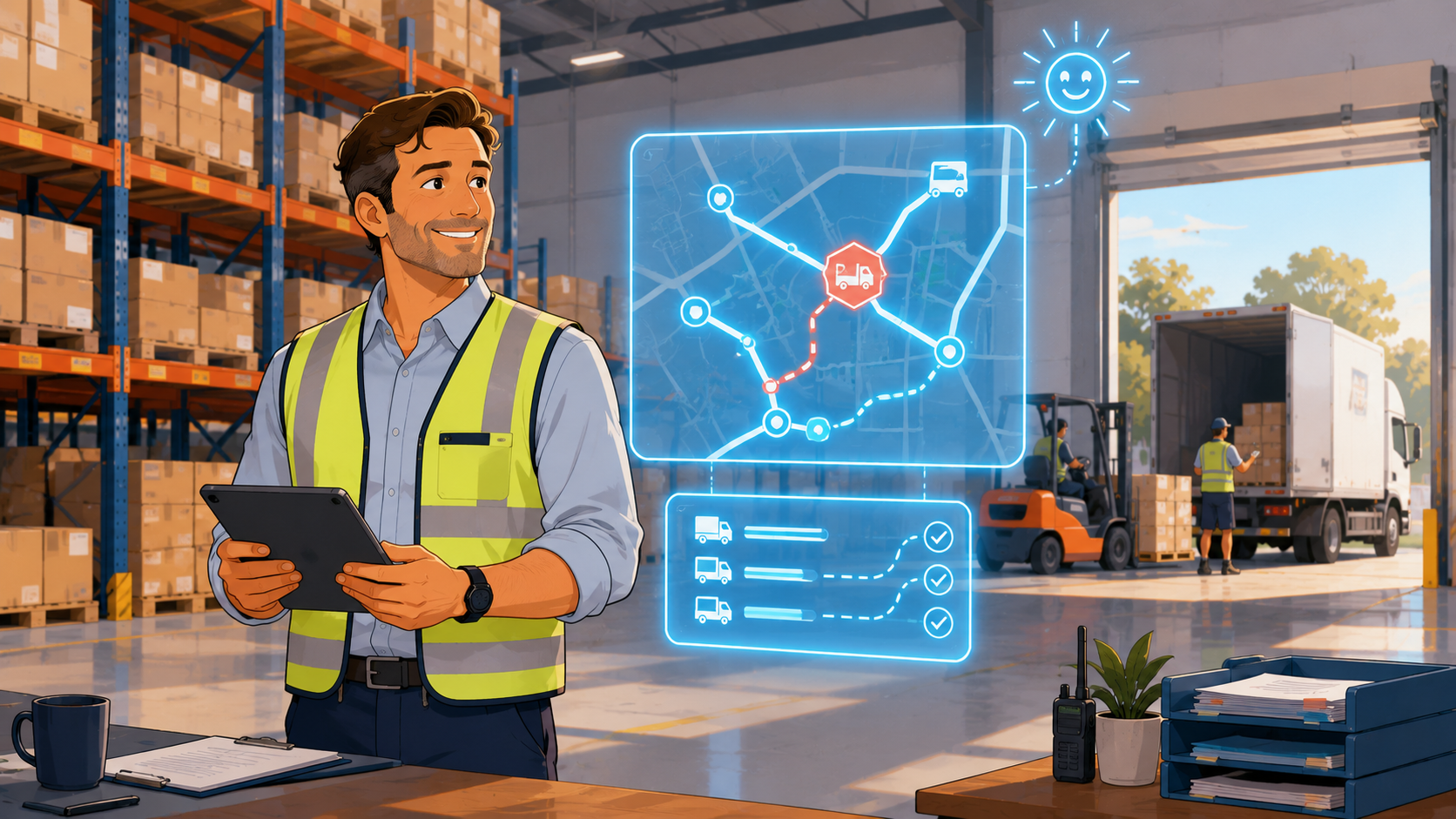 Day in the Life: Sam, Logistics Operations Manager
